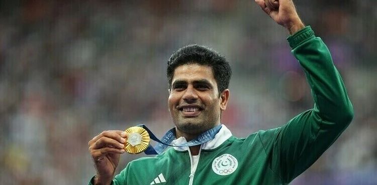WATCH: Arshad Nadeem receives gold medal at Paris Olympics