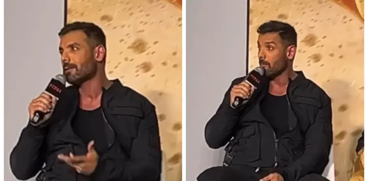 WATCH: John Abraham loses cool on journalist at ‘Vedaa’ trailer launch