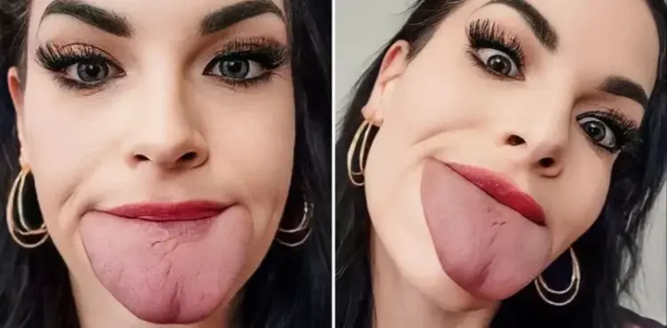 WATCH: Woman breaks Guinness World Record for widest tongue