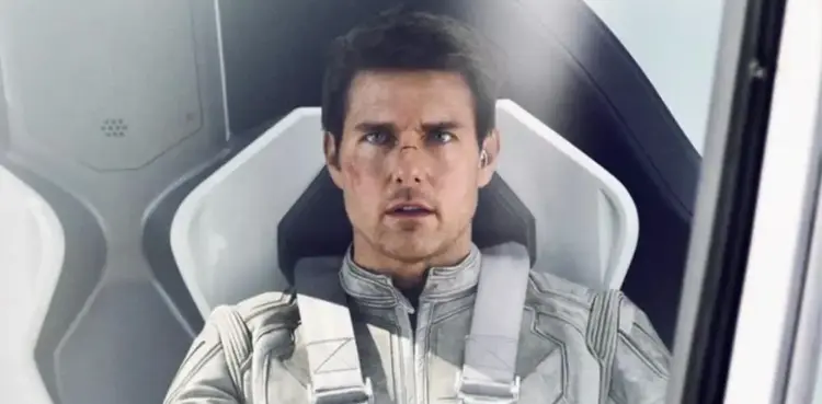 Tom Cruise working to film a movie in outer space