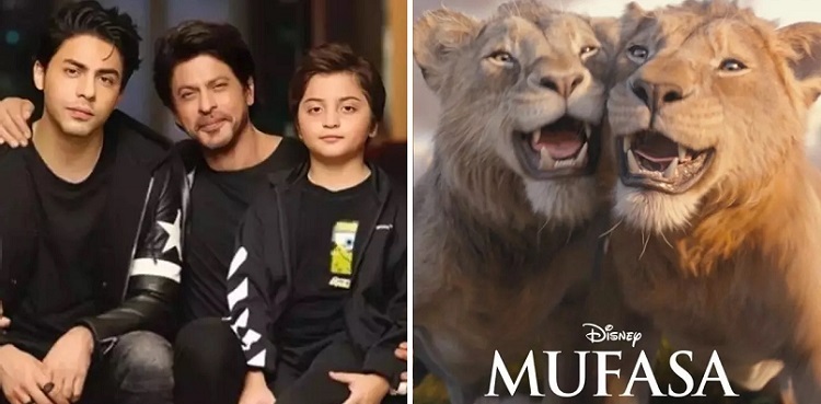 Shah Rukh Khan teams up with sons Aryan, AbRam for 'Mufasa: The Lion King'