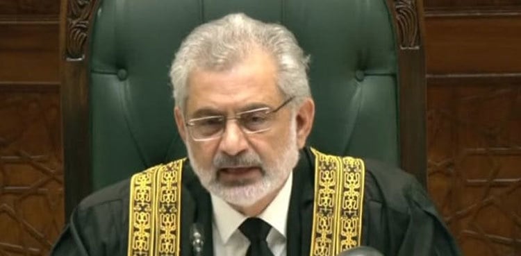 CJP Qazi Faez Isa 'begins' chamber work