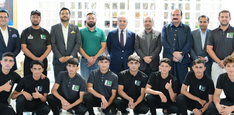 PM Shehbaz Sharif promises to promote football
