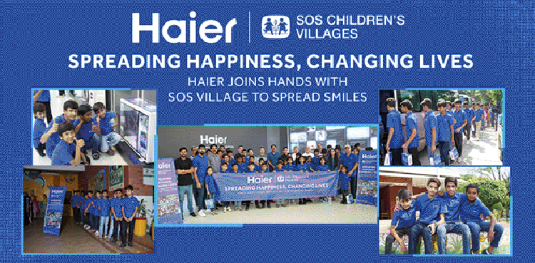 Haier Spreading Happiness and Changing Lives at SOS Village