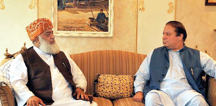 'Nawaz Sharif likely to meet Fazlur Rehman'