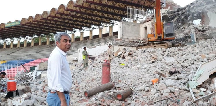 Champions Trophy 2025: Mohsin Naqvi reviews Gaddafi Stadium renovation work