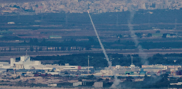 Lebanon's Hezbollah says it launched rocket targeting Mossad base near Tel Aviv