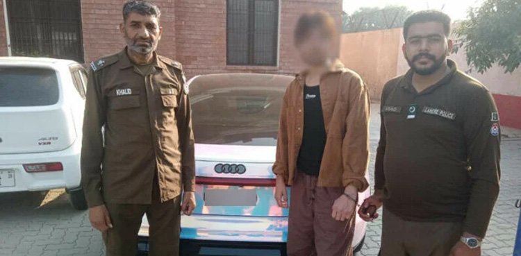 Social Media influencer arrested for using fake vehicle number in Lahore