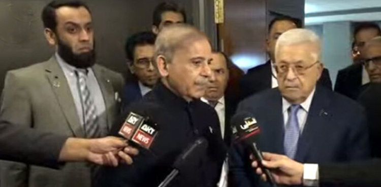 PM Shehbaz reaffirms Pakistan's complete solidarity with Palestinians