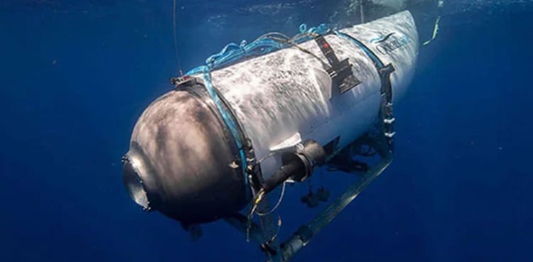First Image of OceanGate’s Titan submersible wreck released