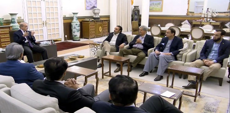 PM Shehbaz says negotiations underway on constitutional amendments