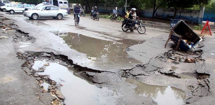 Damaged roads in Karachi demand immediate attention