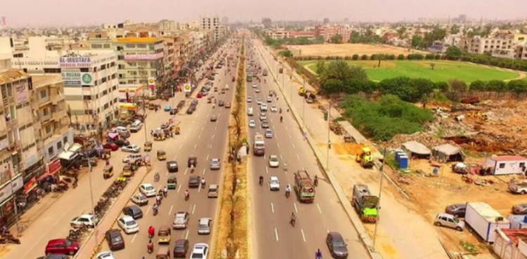 Key routes closed for traffic in Karachi