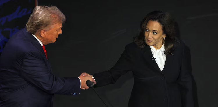 Kamala Harris puts Trump on defensive in fiery debate