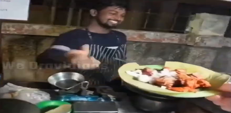 VIDEO: PhD student sells street food in India