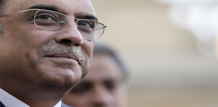 President Zardari gives assents to 'peaceful assembly' bill