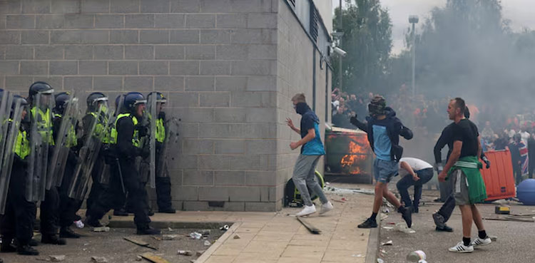 Thomas Birley: Man jailed for 9 years for arson at asylum seekers' hotel in UK riots