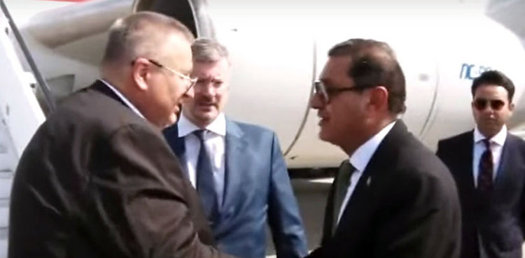 Russian Deputy PM arrives in Pakistan on two-day visit