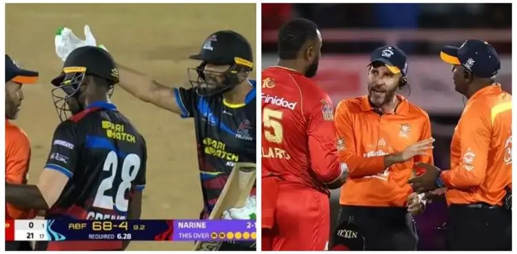 WATCH: Imad Wasim’s LBW decision creates chaos in CPL 2024