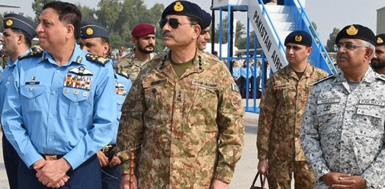 COAS Gen Asim Munir witnesses multinational exercise Indus Shield-2024