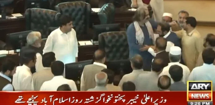 CM Gandapur reappears in KP assembly after recent ‘disappearance’