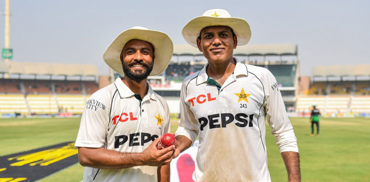 PAK v ENG: Noman, Sajid spin Pakistan to first Test win at home since 2021
