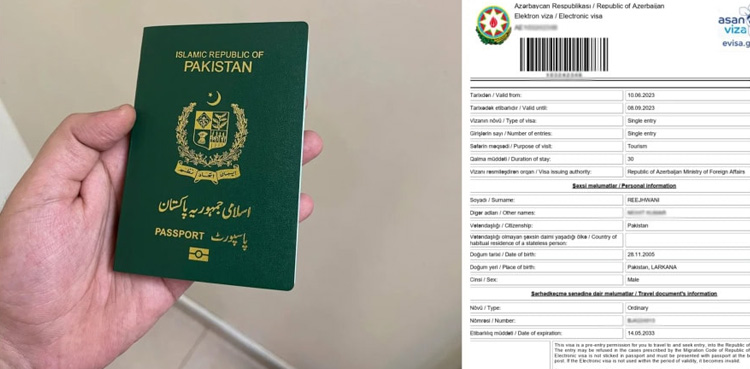 Azerbaijan visit visa fee in Pakistan from October 2024 [Baku visa]