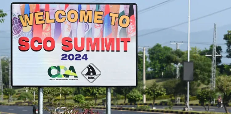 Two-day SCO summit commences today in Islamabad