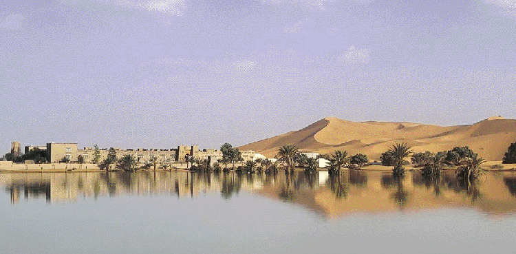 Rare Sahara floods bring Morocco's dried-up south back to life