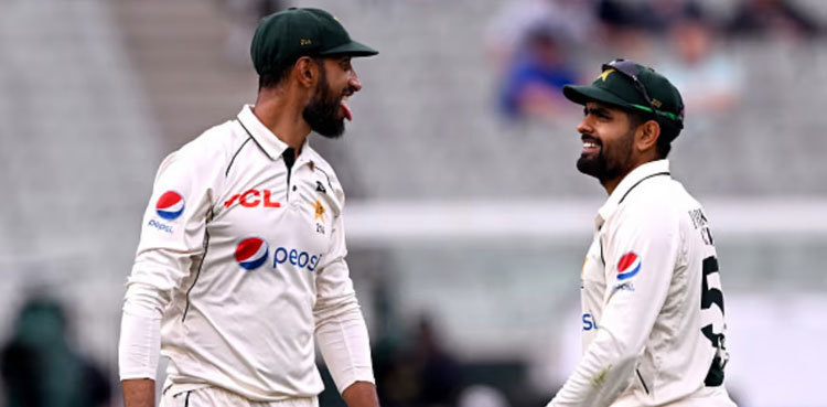 Shan Masood defends Babar Azam amid his poor Test form