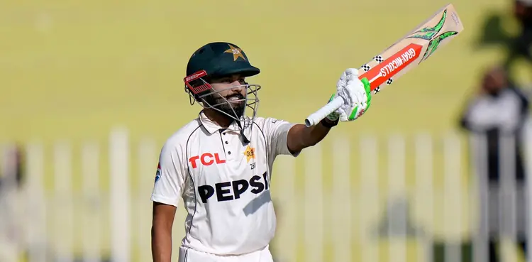 Saud Shakeel comes to Pakistan’s rescue with ton in third Test – WATCH