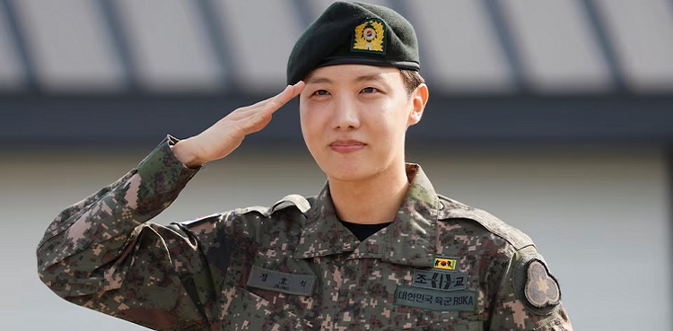 BTS star J-Hope finishes South Korean military service