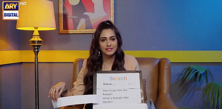 What do people Google about Rubab of 'Kabhi Main Kabhi Tum'?