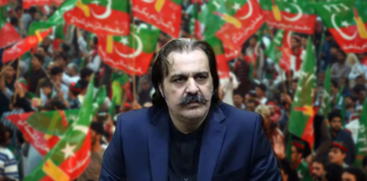Gandapur heads PTI rally into Islamabad