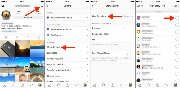 Here is how you can hide your Instagram stories from specific people