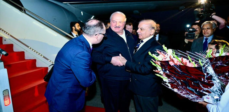 Belarus president arrives in Islamabad on three-day state visit