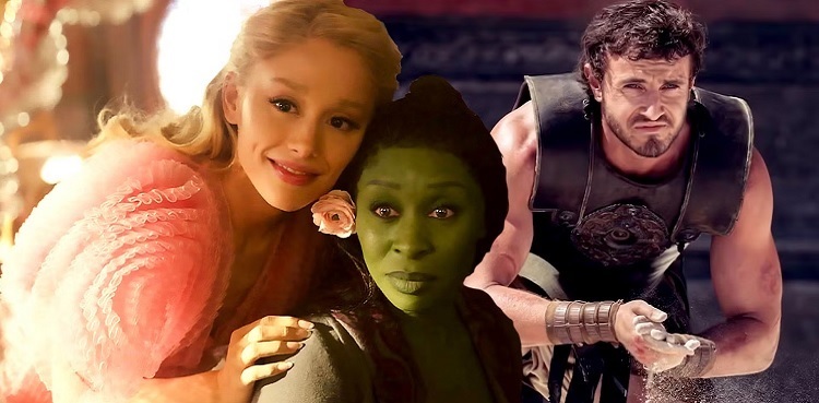 'Wicked,' 'Gladiator II' bring in $270 million in global box office