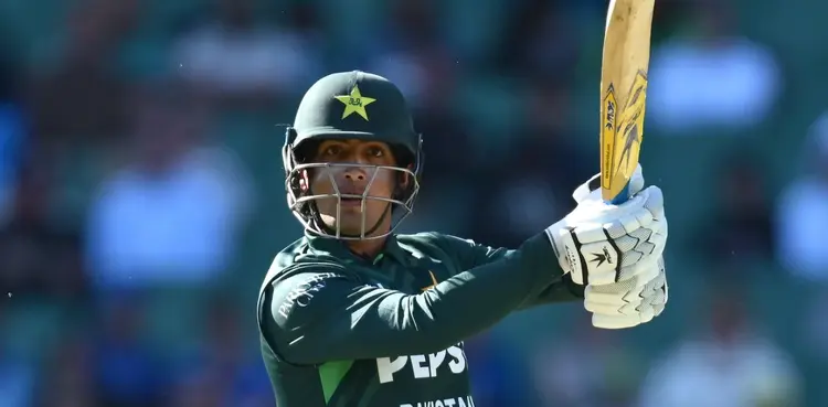 Naseem Shah hits four sixes in fiery cameo in first Australia ODI