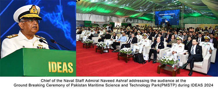 NAVAL CHIEF INAUGURATES PAKISTAN MARITIME SCIENCE AND TECHNOLOGY PARK