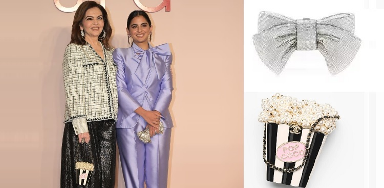 Nita Ambani's viral popcorn bag is five times costlier than daughter Isha's bow clutch! Can you guess insane price tags?