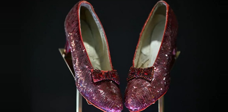 Ruby slippers from 'The Wizard of Oz' up for auction