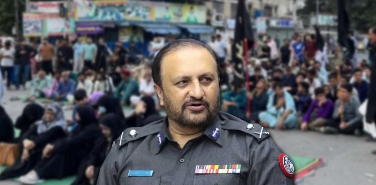Karachi Police Chief did not issue order to end protests: Spokesperson
