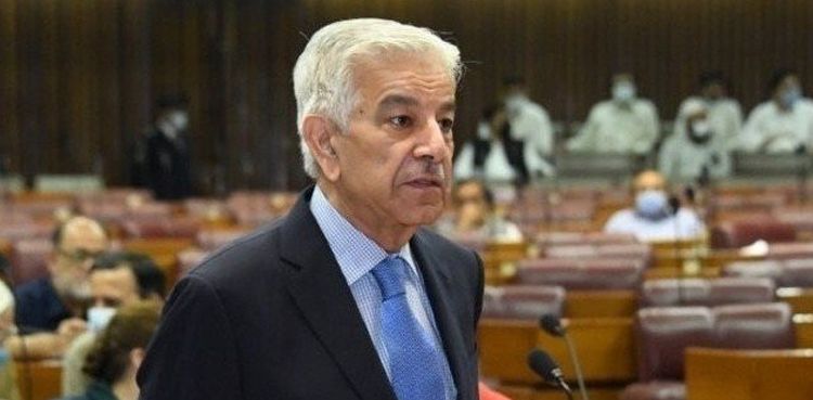 "Negotiations cannot be held at gunpoint," says Khawaja Asif