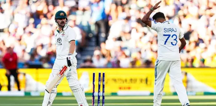 WATCH: Siraj fierce send-off to Head after dismissal