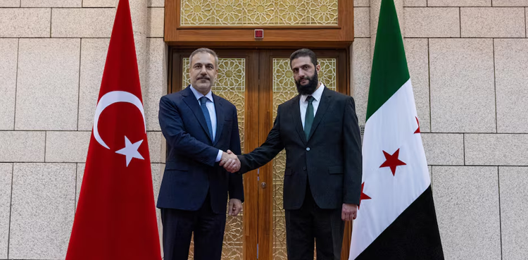 Turkish foreign minister says no room for Kurdish militants in Syria's future