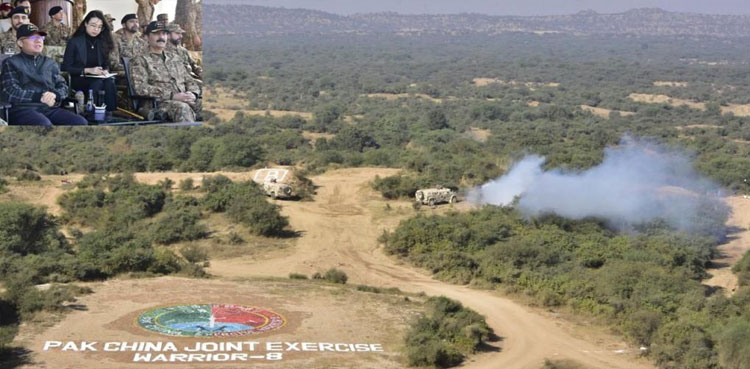 Pak-China Joint Exercise Warrior-VIII concludes