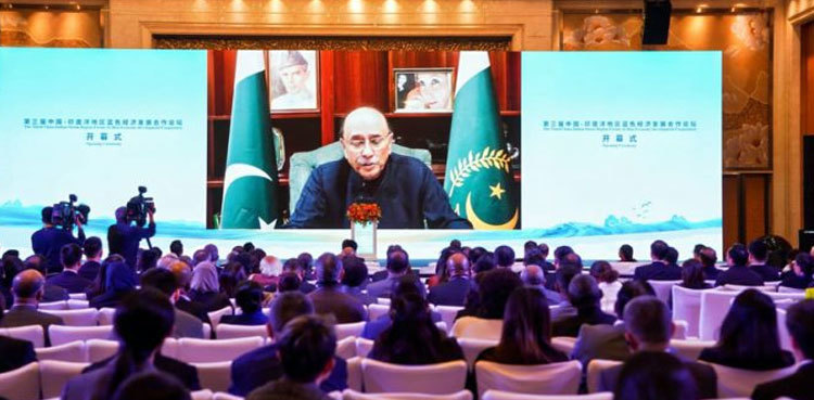 President Zardari reiterates Pakistan's commitment to marine cooperation