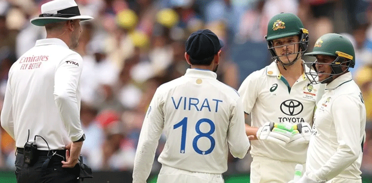 Viral video: Virat Kohli, Konstas involved in mid-pitch alteration in MCG Test