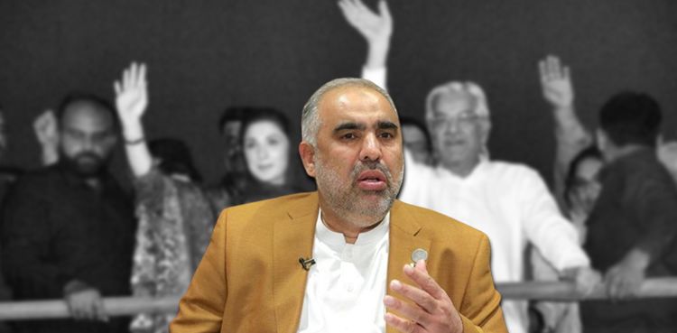 Qaiser accuses Maryam, Khawaja Asif of sabotaging PTI-govt talks