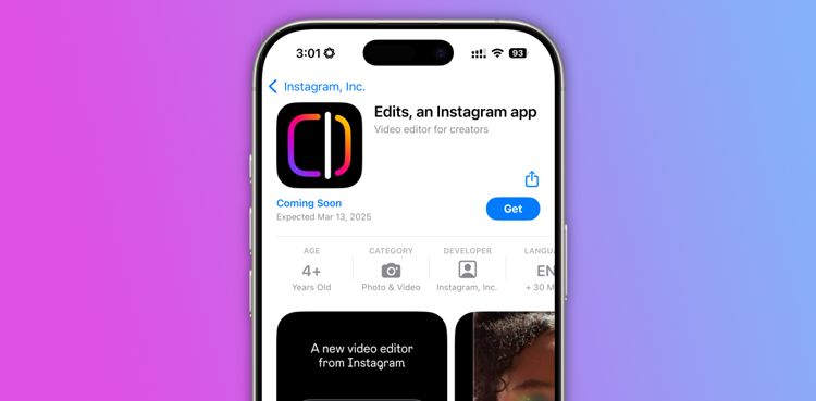 Instagram unveils new video editing app “Edits” for creators